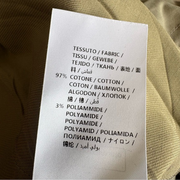 Stella McCartney Khaki Wide-Leg Pants - Picture 14 of 14